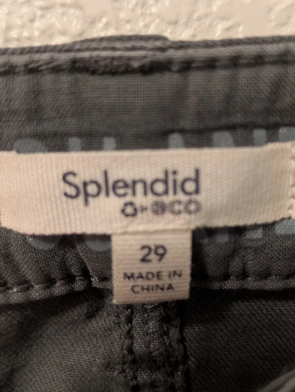 Splendid Eco Camo High Rise Straight Leg Jeans Size 29